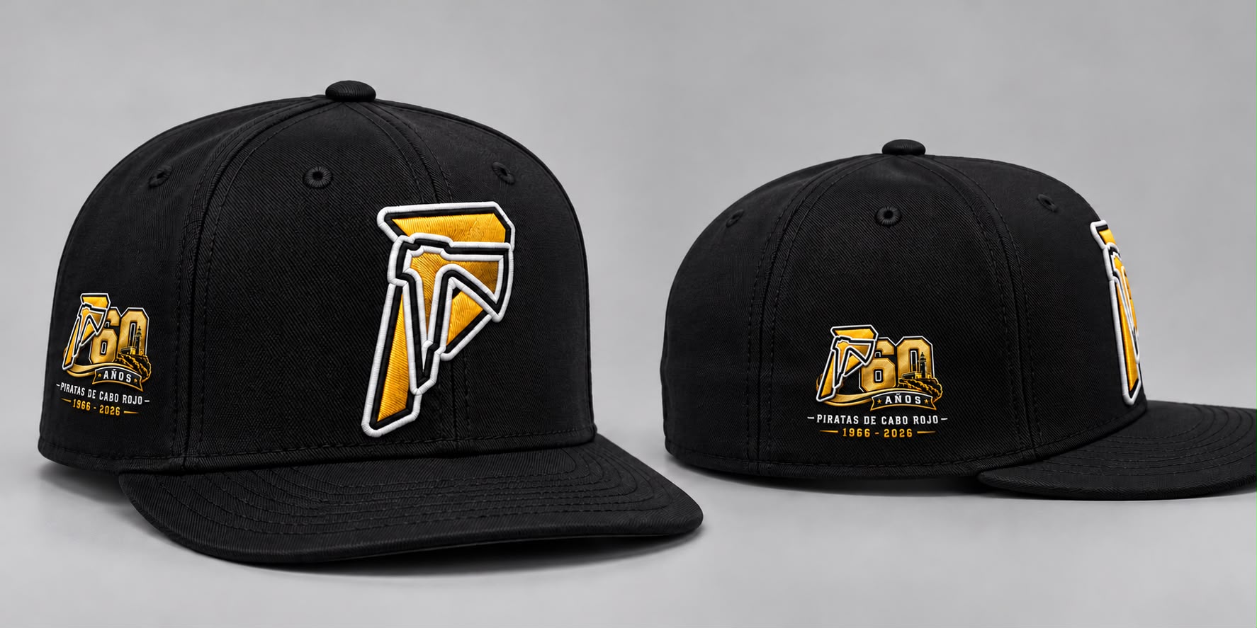 Gorra edición limitada 60 aniversario Piratas de Cabo Rojo
